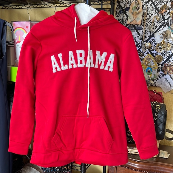 Simply MM Jackets & Blazers - Alabama red and white hoodie extra-large new with tags